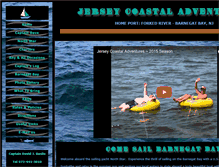 Tablet Screenshot of jerseycoastaladventures.com